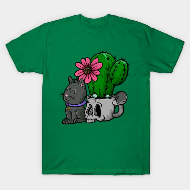 Cat-Tus T-Shirt by PrettyGoodPosters